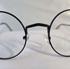60s Black Round Wire Framed Glasses | Glasses and Sunglasses