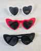 Heart Shaped Sunglasses White | Glasses and Sunglasses