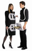 Funny Plug and Socket Couple's Costume