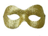 Gold Charm Glitter Costume Eye Mask