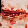 Cut Throat 3D Water Applied FX Transfer | Tinsley | Applications and Prosthetics