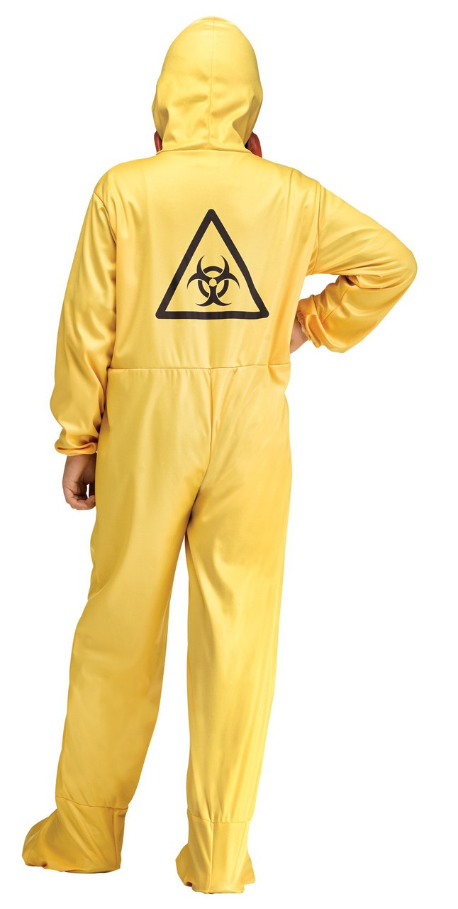 Children's Hazmat Suit Costume - The Costume Shoppe