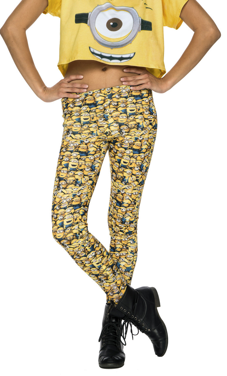 Despicable Me Minion Leggings - The Costume Shoppe