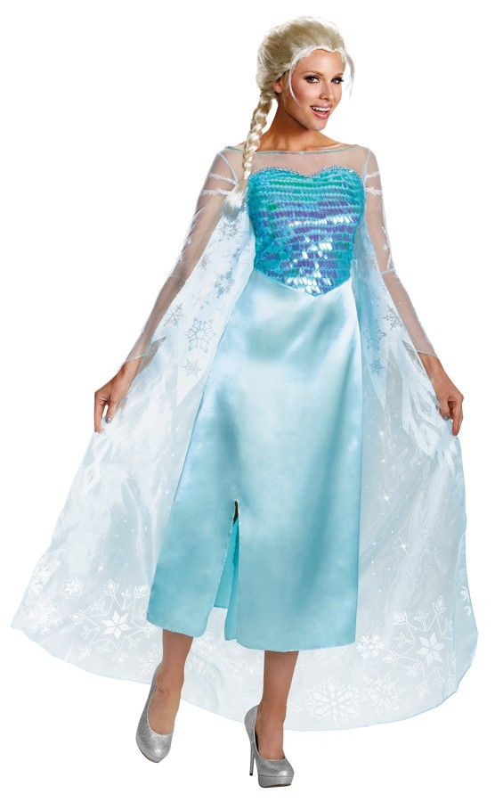 Princess Elsa Elsa Costume Size Frozen Elsa Deluxe Plus Size