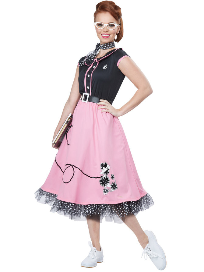 Circle Skirt Poodle Dresses From The 50s Anthro Tracy Reese 50's