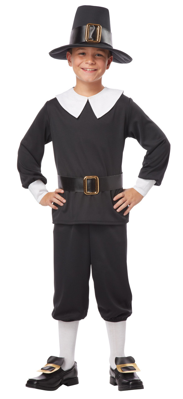 Children's Pilgrim Boy Costume