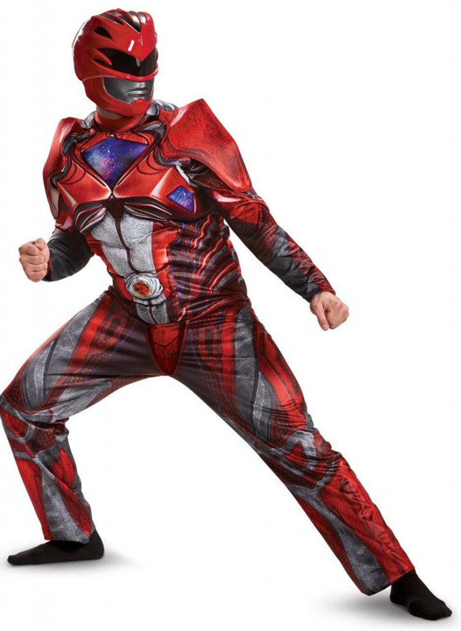 Red Ranger Power Rangers 2017 Costume Power Rangers Mens