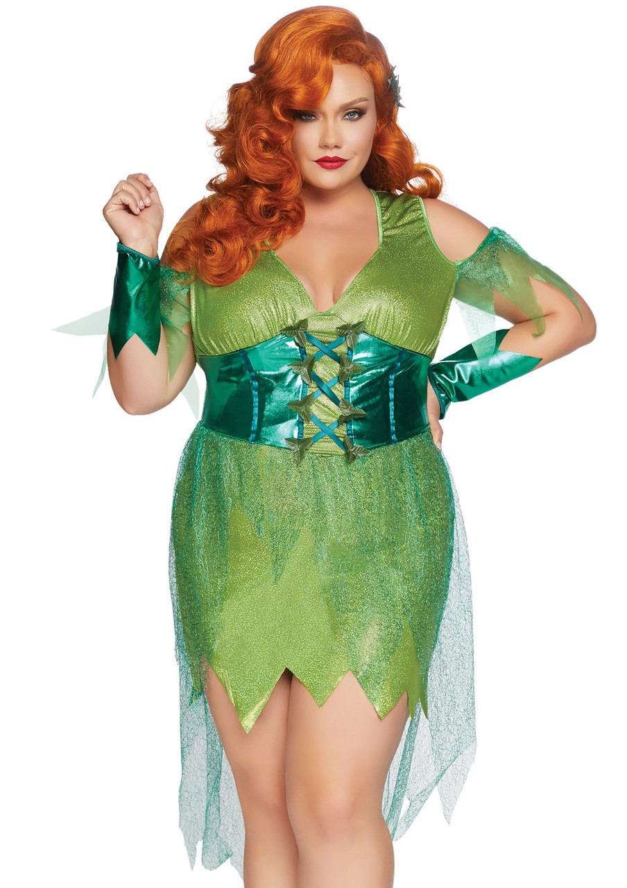 Poison Ivy Inspired Perfect Poison Plus Size Costume DC Womens Costumes
