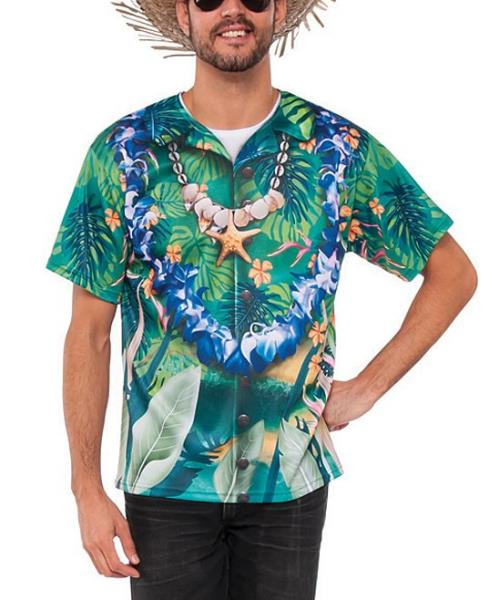 Mens Hawaiian Tourist Shirt Hawaiian Costume Pieces The