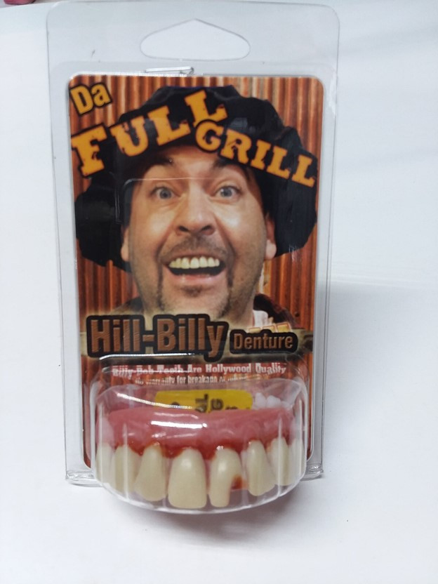Billy Bob Betty Bob Falsche Zähne, One Size, Mit Dental-Fix Für Sofortigen Sitz, Spaß-Gag-Geschenk