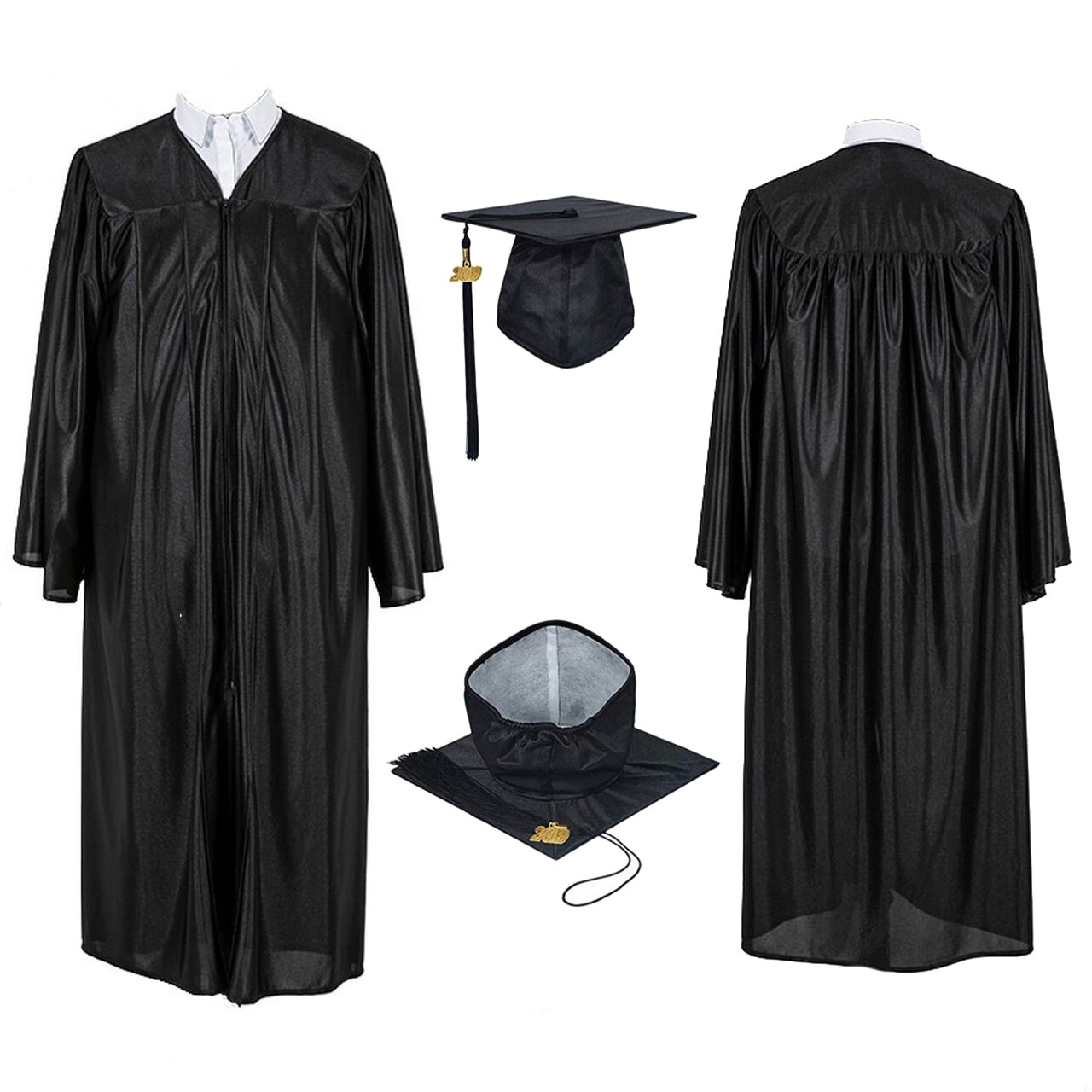 Blue & Yellow Strip Personalized Graduation Gown | Personalized Convocation  Dress Online At Best Price - Uniformtailor