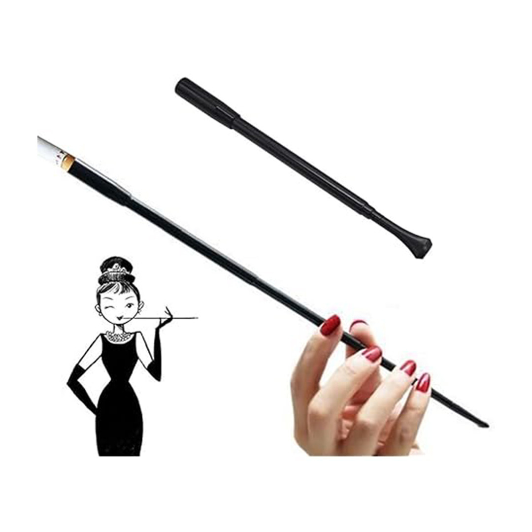 theatre cigarette holder - Black Cigarette Holder Art deco ladies' bakelite cigarette