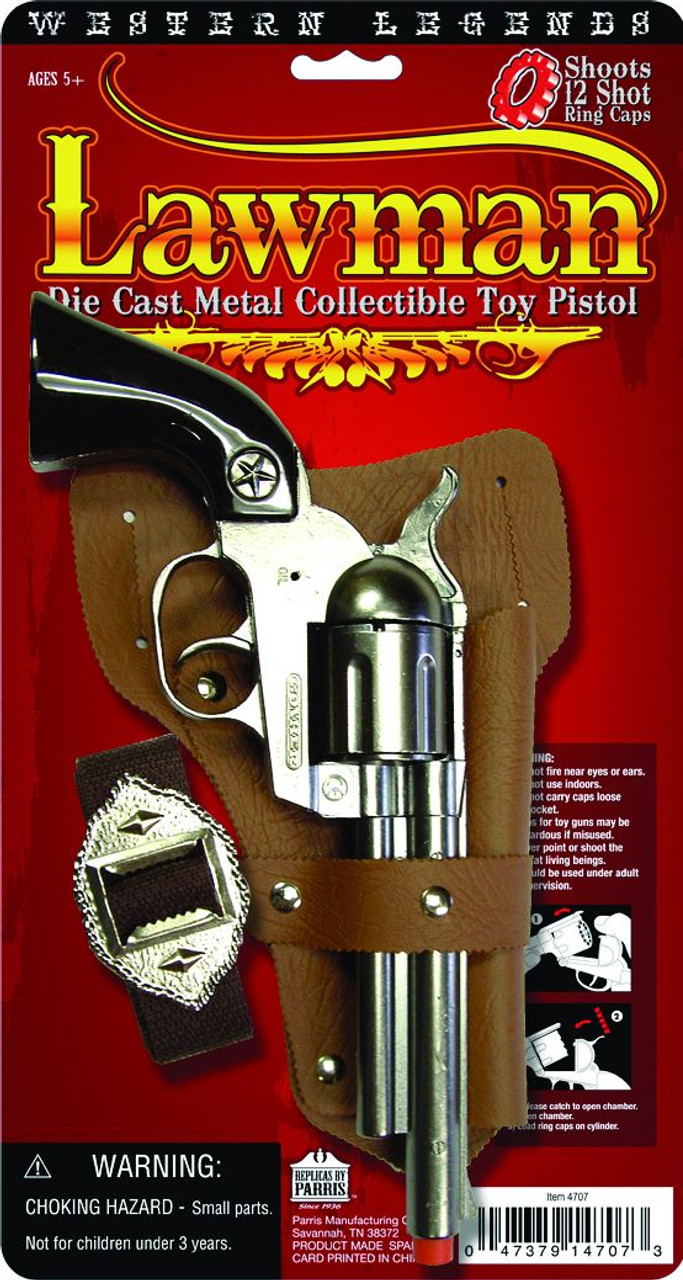 Western Lawman Gun & Holster, Cap Gun