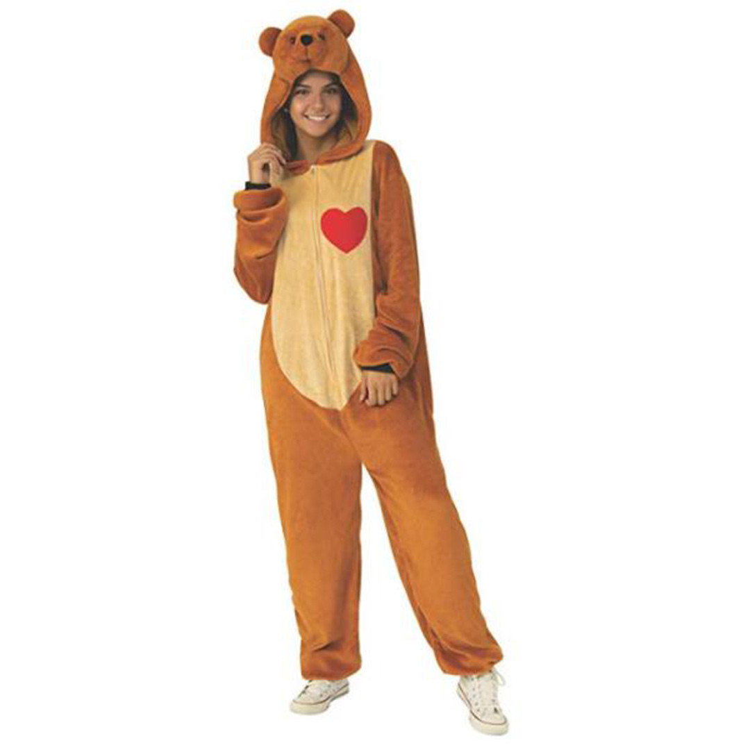 Brown Bear Plush Adult Onesie Adult Onesies For Men Funziez! Slim