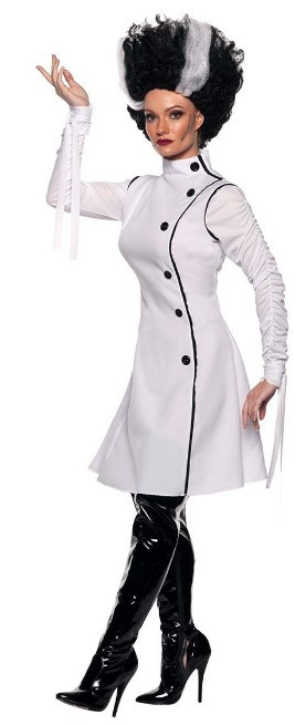 Mad Science Medical Lab Coat Costume Science Fiction Womens Costumes