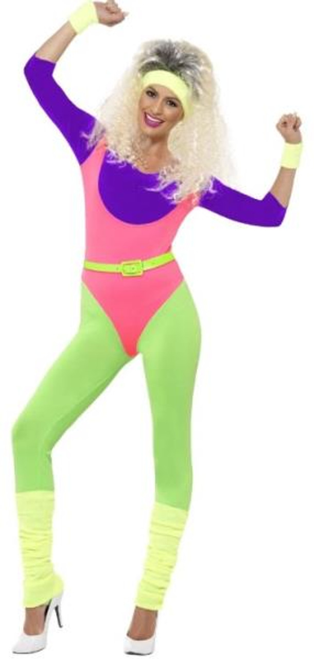 Getting Physical 80s Work Out Womens Costumes