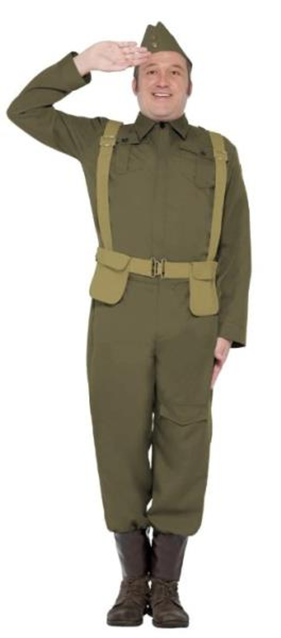 Private World War 2 Mens Costumes - The Costume Shoppe