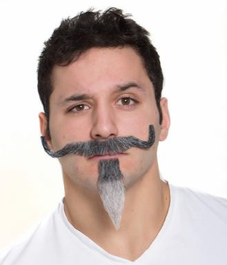 Musketeer Moustache and Goatee Set Makeup The Costume Shoppe