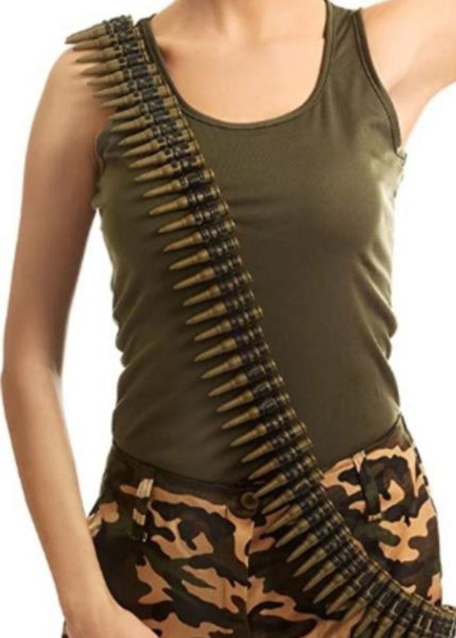 60 inch Bullet Belt, Military