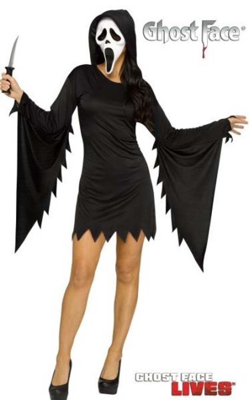 Scream Ghost Face Costume スクリーム コスチューム Ghostface Glamour Costume | Scream | Womens Costumes - The