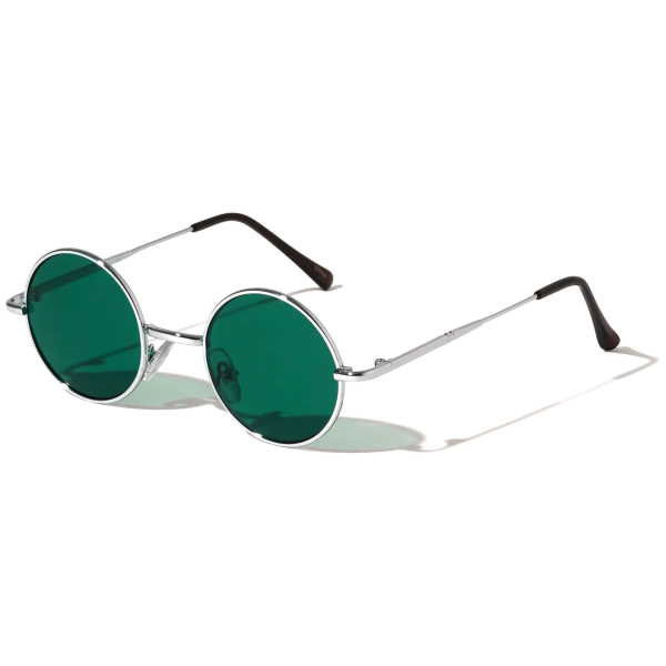 60s Green Lennon Style Glasses 1960s Glasses and Sunglasses