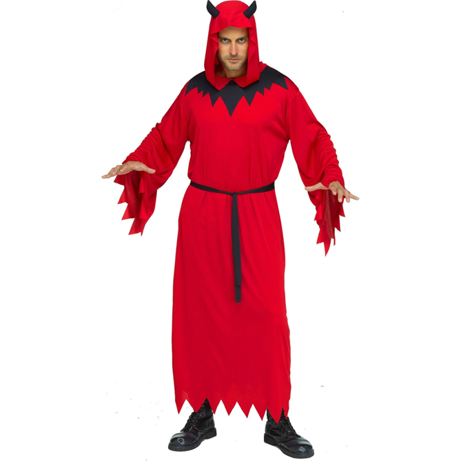 Red Alien Robe Red Devil Robe | Horror | Mens Costumes - The Costume Shoppe