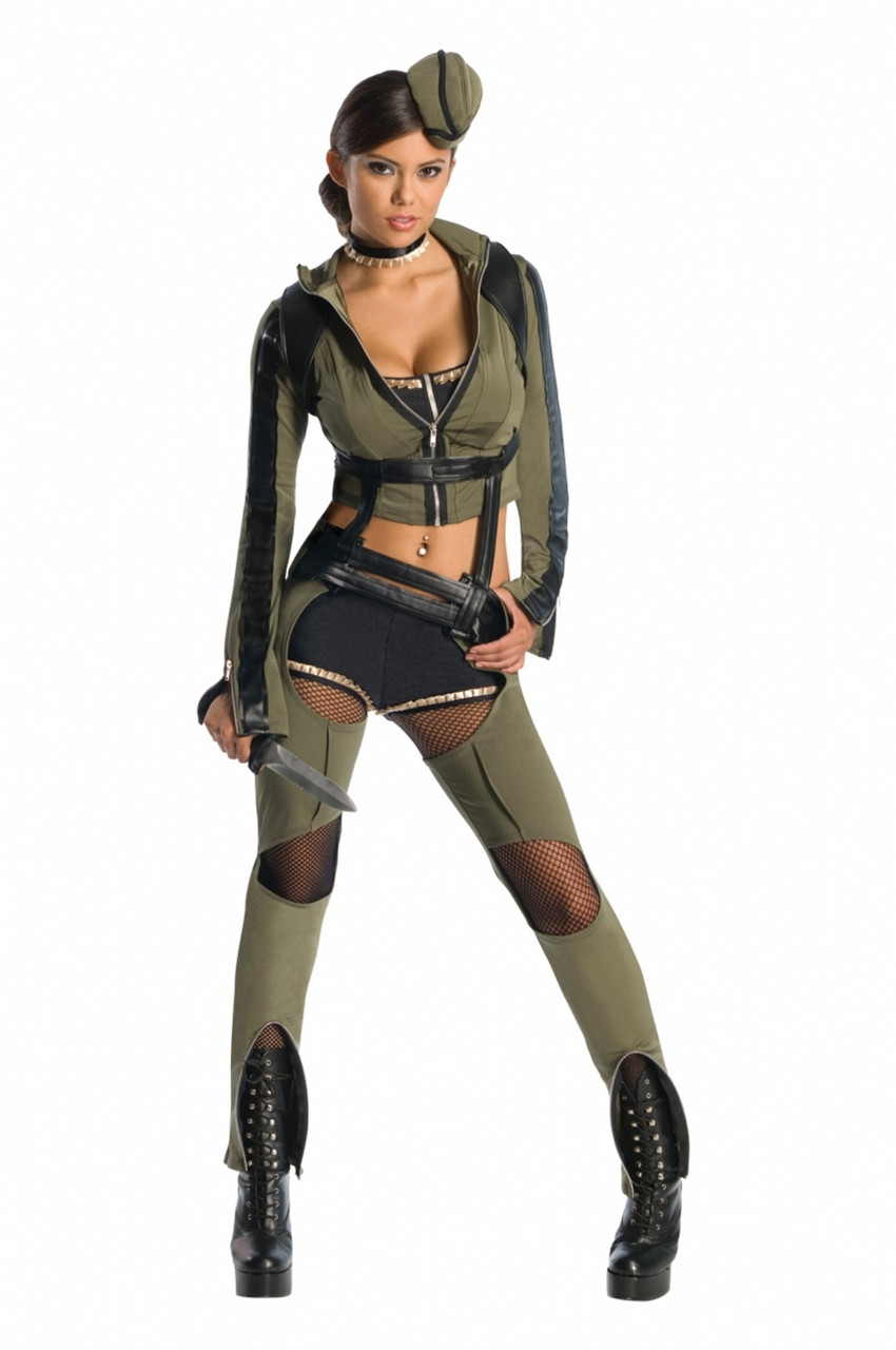 Amber Sucker Punch Fight Suit Costume - The Costume Shoppe