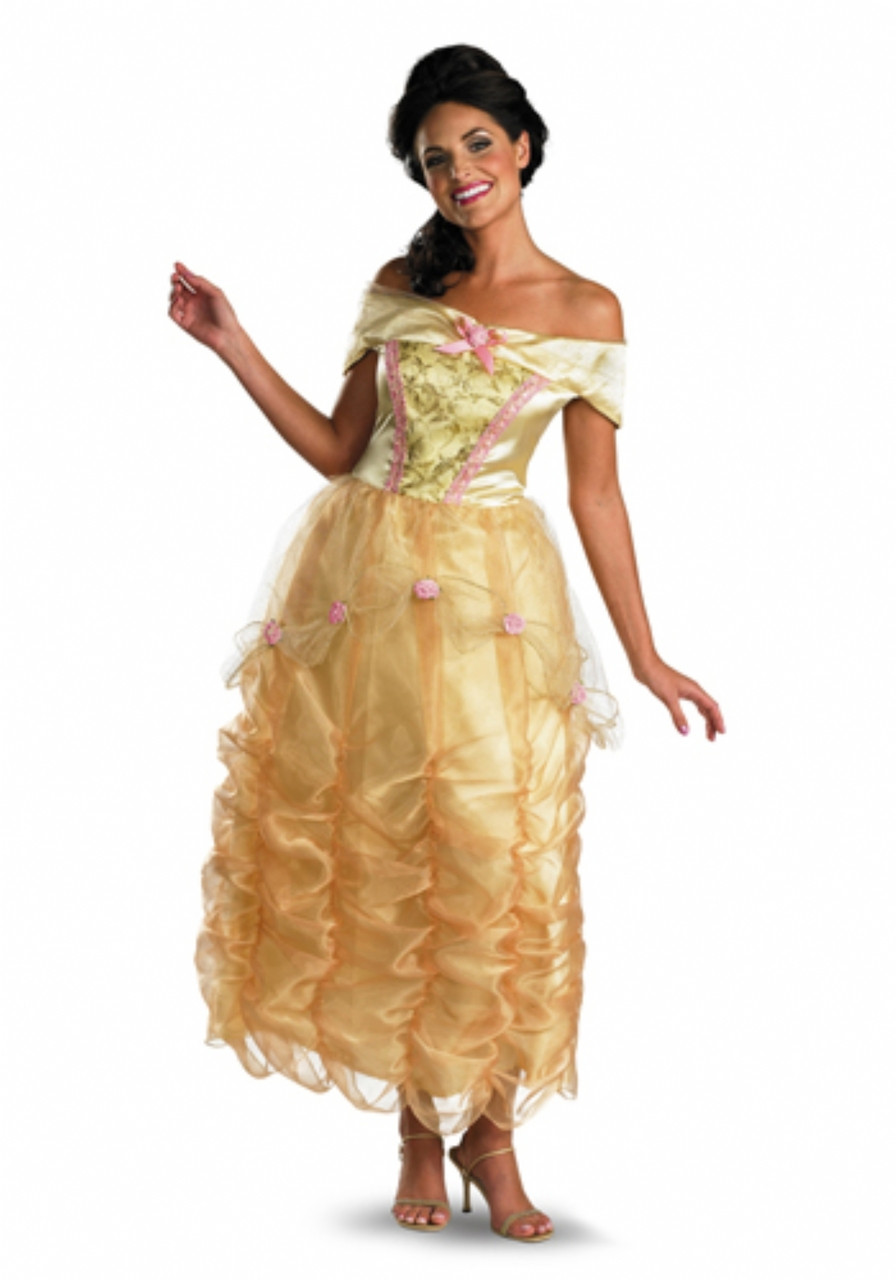 Princess belle fancy dress on sale adults