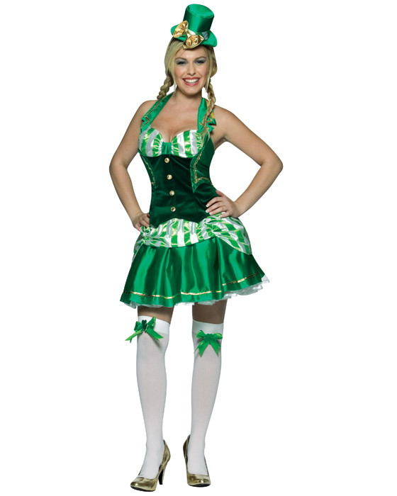 St. Patrick's Day Haargummis – 12 Stück, Grüne Glücksklee-Motive, Elastisch, Für Frauen & Mädchen
