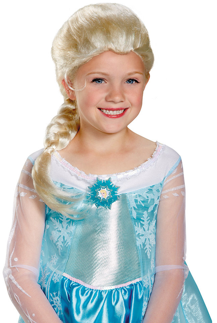 Children's shop elsa wigs