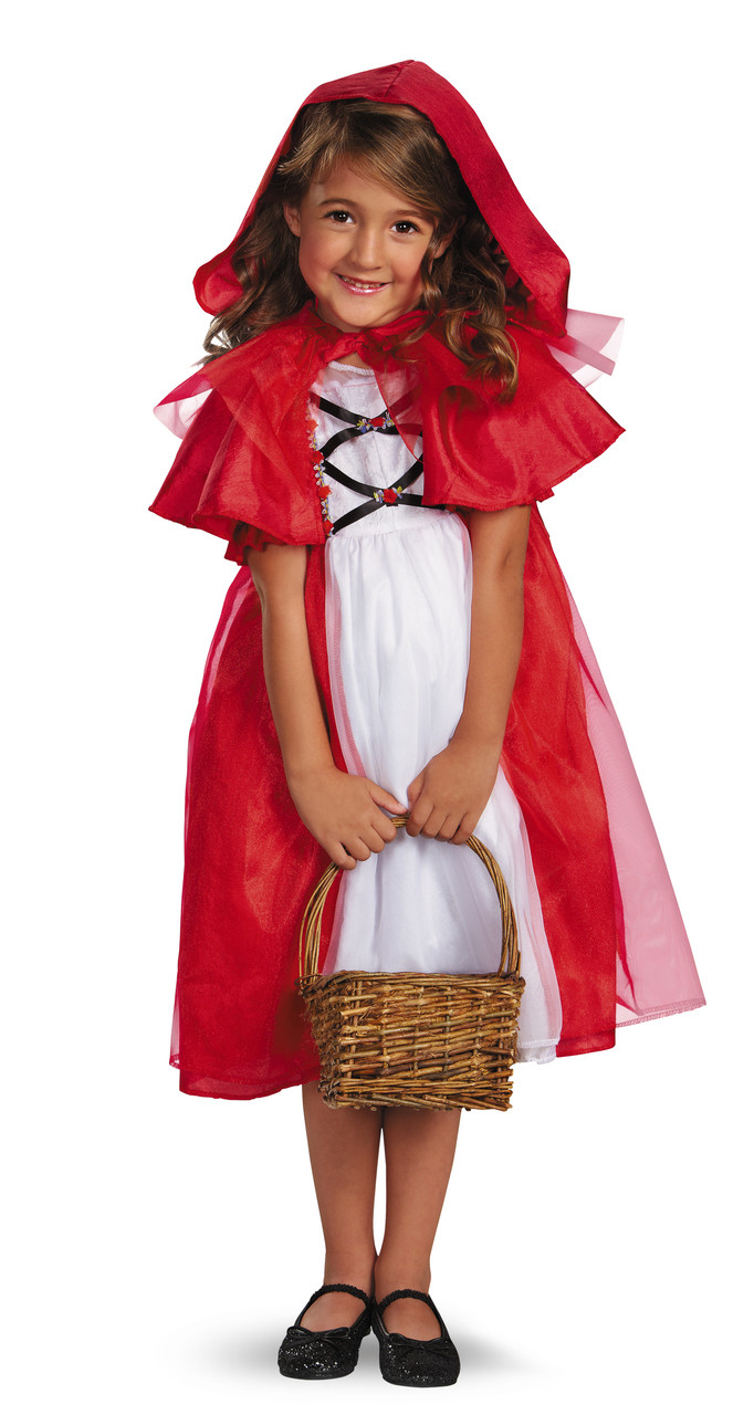 Little red riding sales hood fancy dress childrens