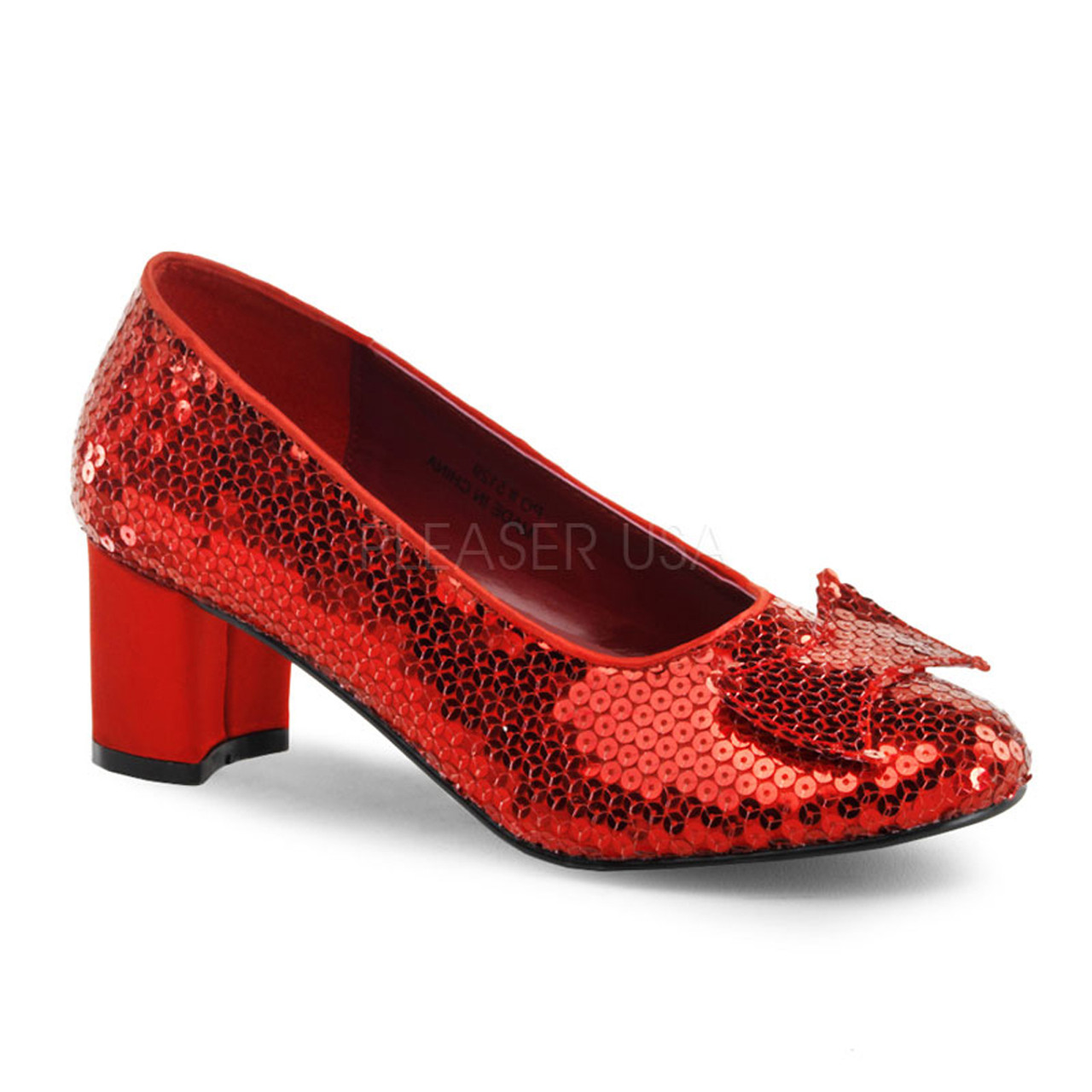 Dorothy Wizard of Oz Ruby Red Costume Shoes