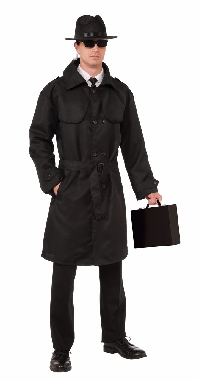 Secret Agent Spy Trench Coat