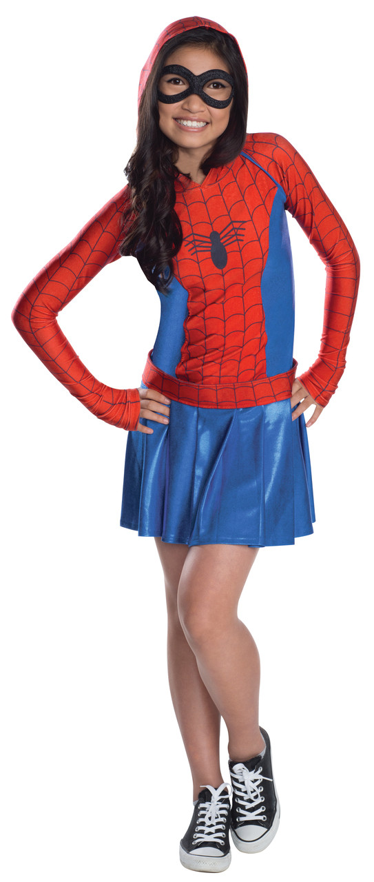 Kids Marvel Spider-Girl Hoodie Costume - The Costume Shoppe