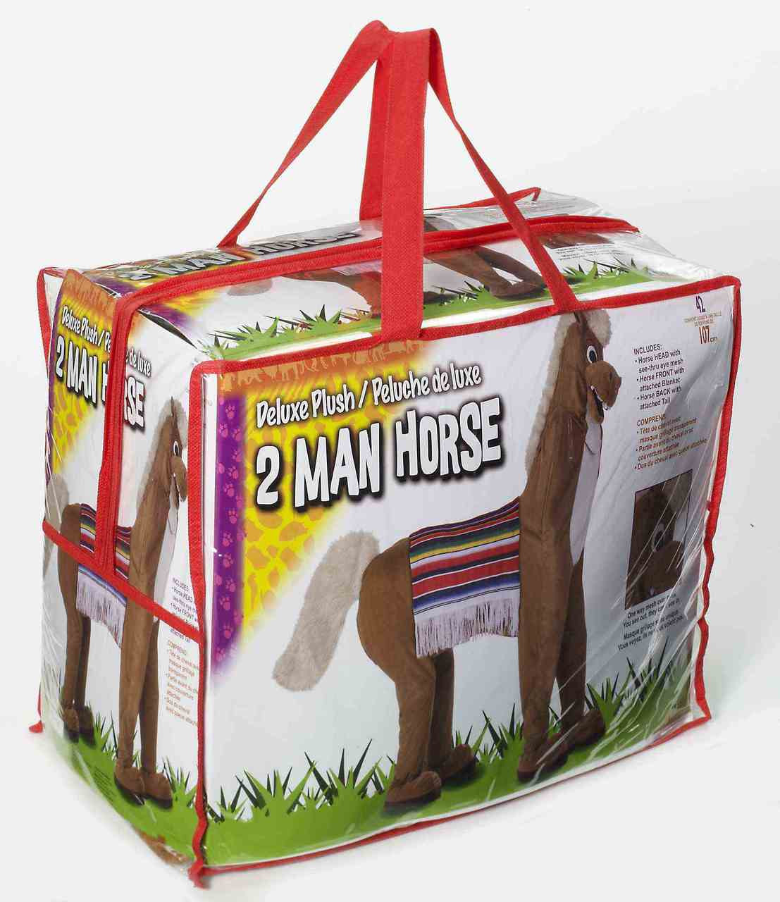 2 Man Horse Costume Deluxe Plush - The Costume Shoppe