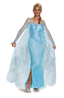 Prestige Elsa Frozen Costume - Plus Size