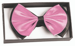Bowtie In A Box Black & Light Pink