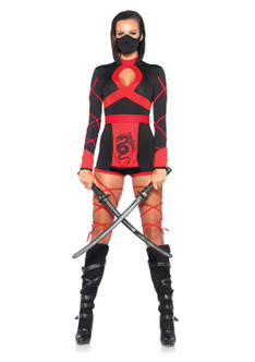 Adult 3PC Dragon Ninja Costume