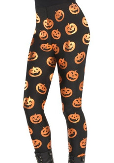 Halloween Leggings - Pumpkin