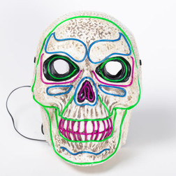 Scary LED Skull Mask