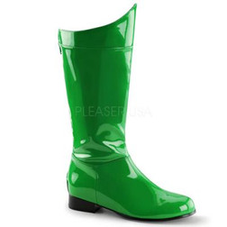 Tall Green Super Hero Boots