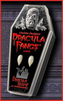 Vampire Fangs Dracula Large Size | Halloween Classics | Makeup