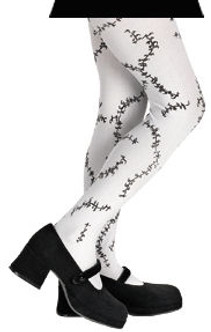 Stitched Zombie Childrens Pantyhose