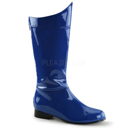 Men's Blue Superhero Boots
