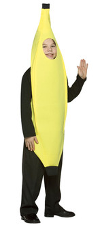 Light Weight Kids Banana Costume