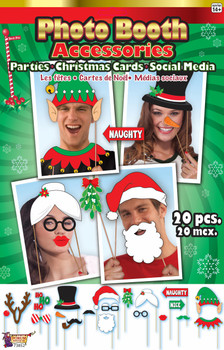 Holiday Photo Booth Accessories Kit