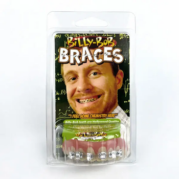 Billy Bob Fool All Fake Braces Teeth | Fake Teeth | Prosthetics | Applications and Prosthetics