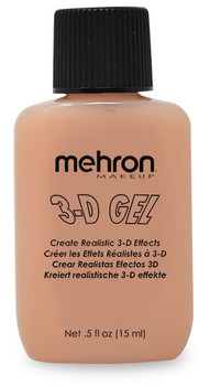 Mehron 3D Gel Flesh Gelatin Effects Makeup - 1/2oz