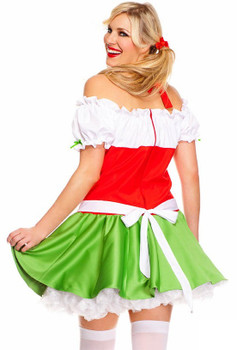 Oktoberfest Darling Ladies Plus Costume Back