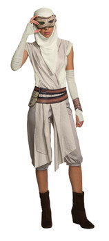 Star Wars Adult Rey Hood Mask The Force Awakens Down